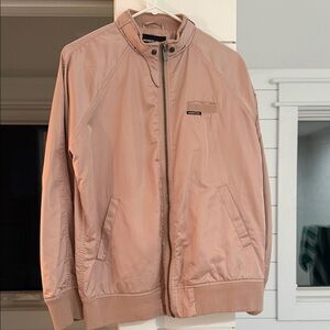 Members Only Light Pink Bomber Jacket